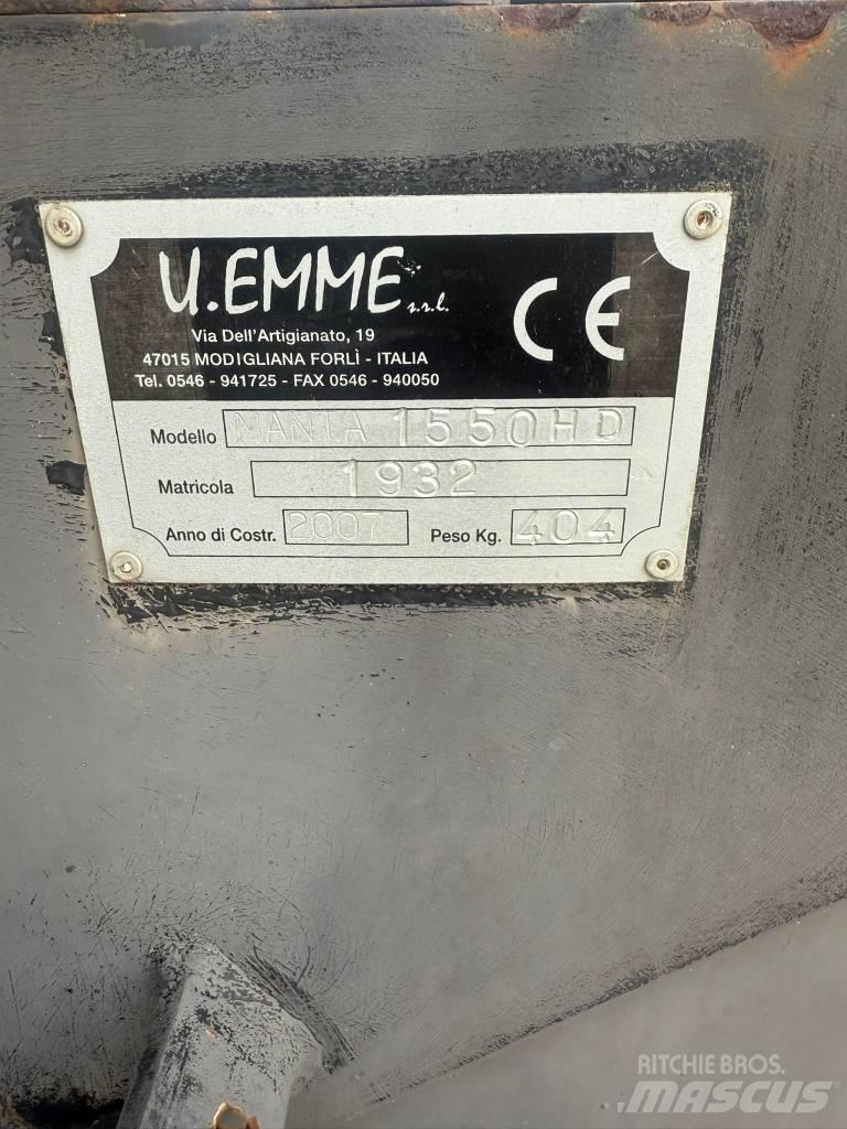  UEMME Manta 1550 HD 路面清掃機