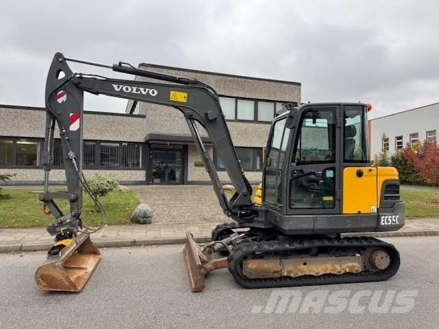 Volvo EC 55 C 中型油圧ショベル 7ｔ-12ｔ（ユンボ・パワーショベル・バックホー）