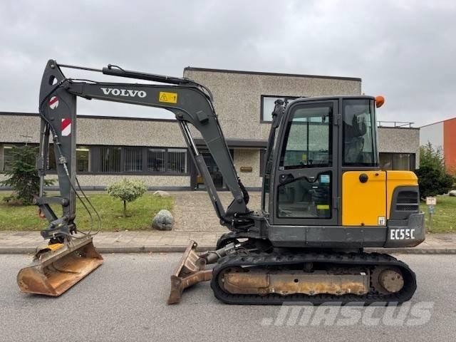 Volvo EC 55 C 中型油圧ショベル 7ｔ-12ｔ（ユンボ・パワーショベル・バックホー）