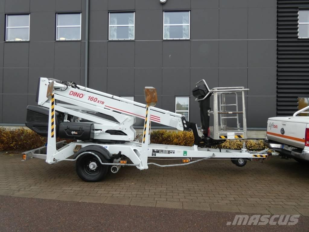 Dino 160 XTB Skylift 高所作業台付トレーラー