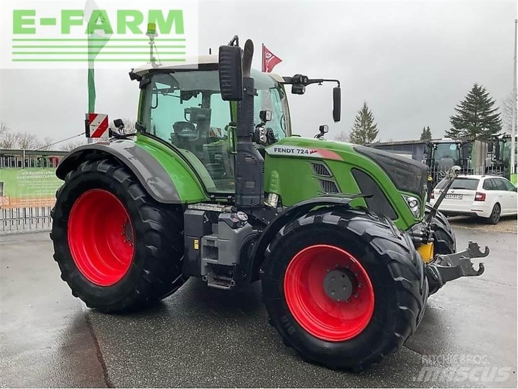 Fendt 724 s4 profi+ トラクター