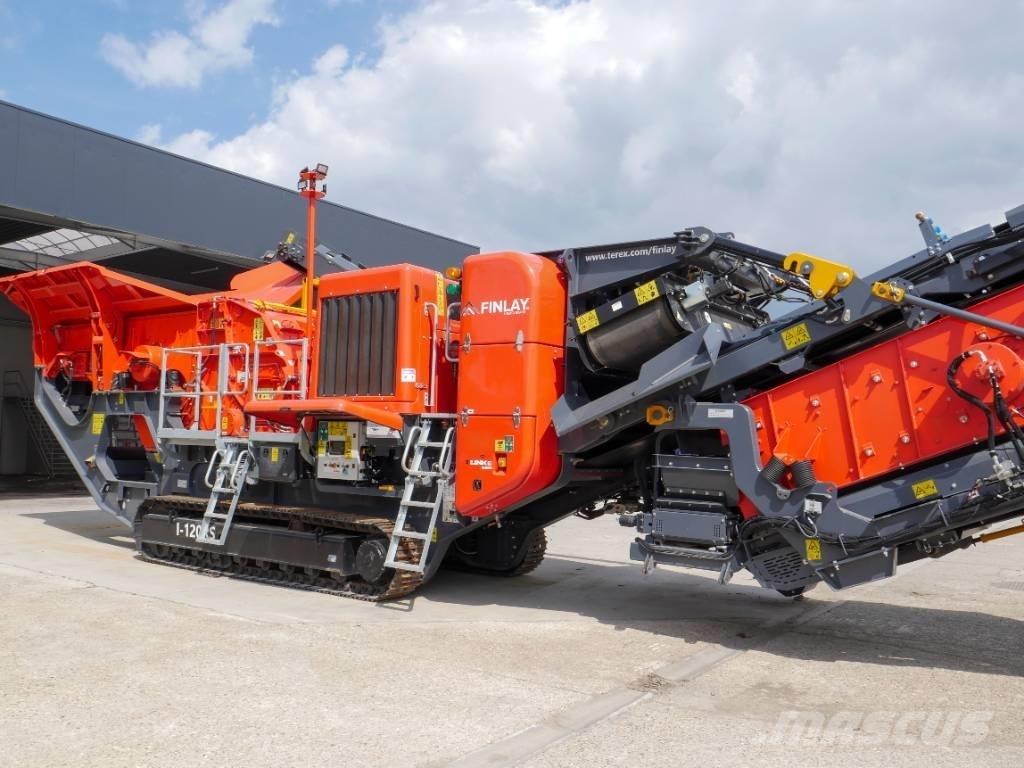 Terex Finlay I-120RS 自走式クラッシャー