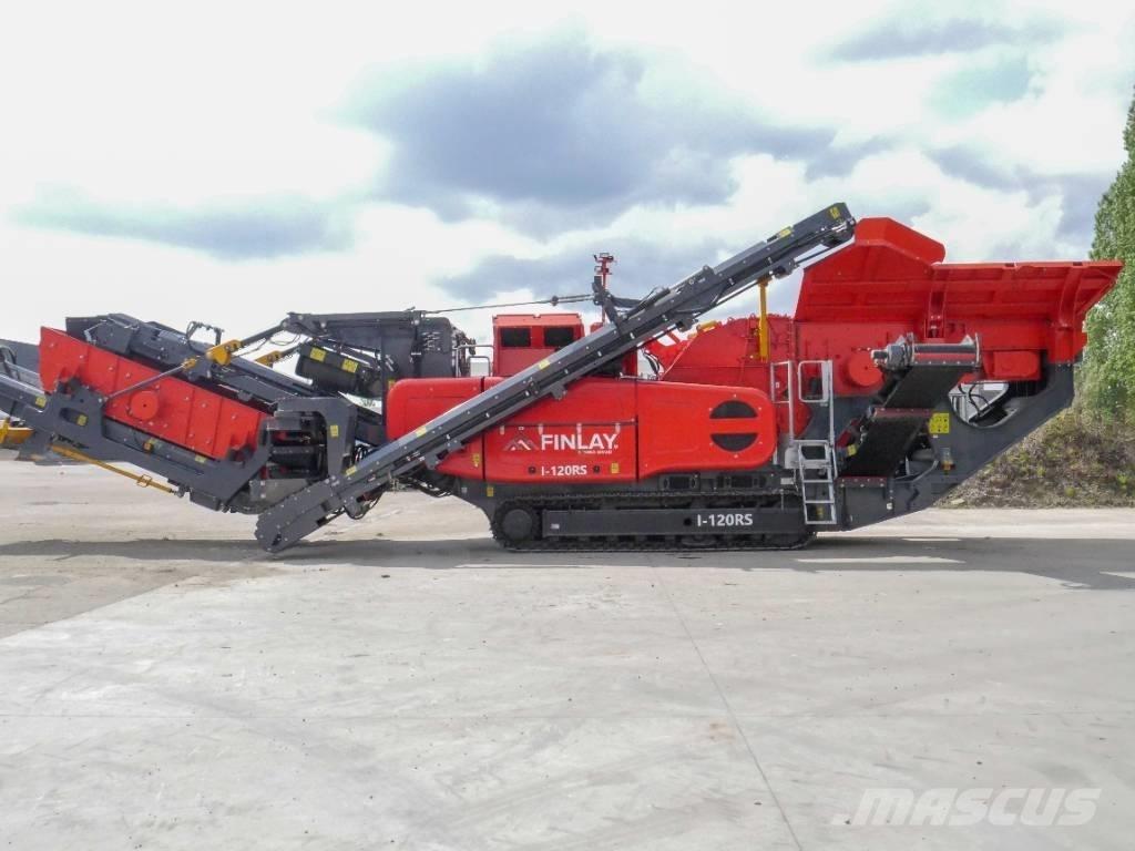 Terex Finlay I-120RS 自走式クラッシャー