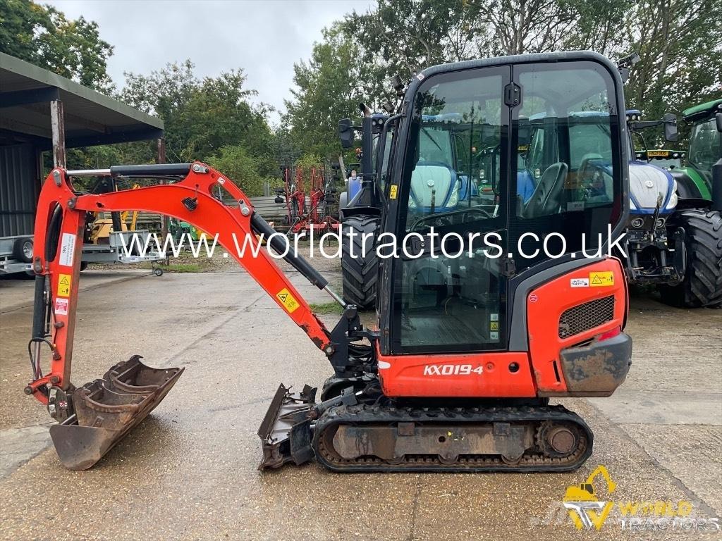 Kubota KX 019-4 ミニ油圧ショベル 7t以下（ミニユンボ・ミニディガー）