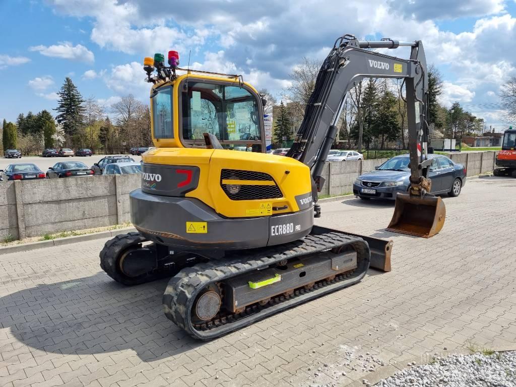 Volvo ECR 88 D 中型油圧ショベル 7ｔ-12ｔ（ユンボ・パワーショベル・バックホー）