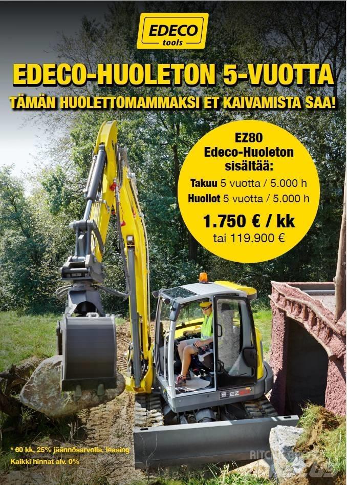 Wacker Neuson EZ 80 中型油圧ショベル 7ｔ-12ｔ（ユンボ・パワーショベル・バックホー）