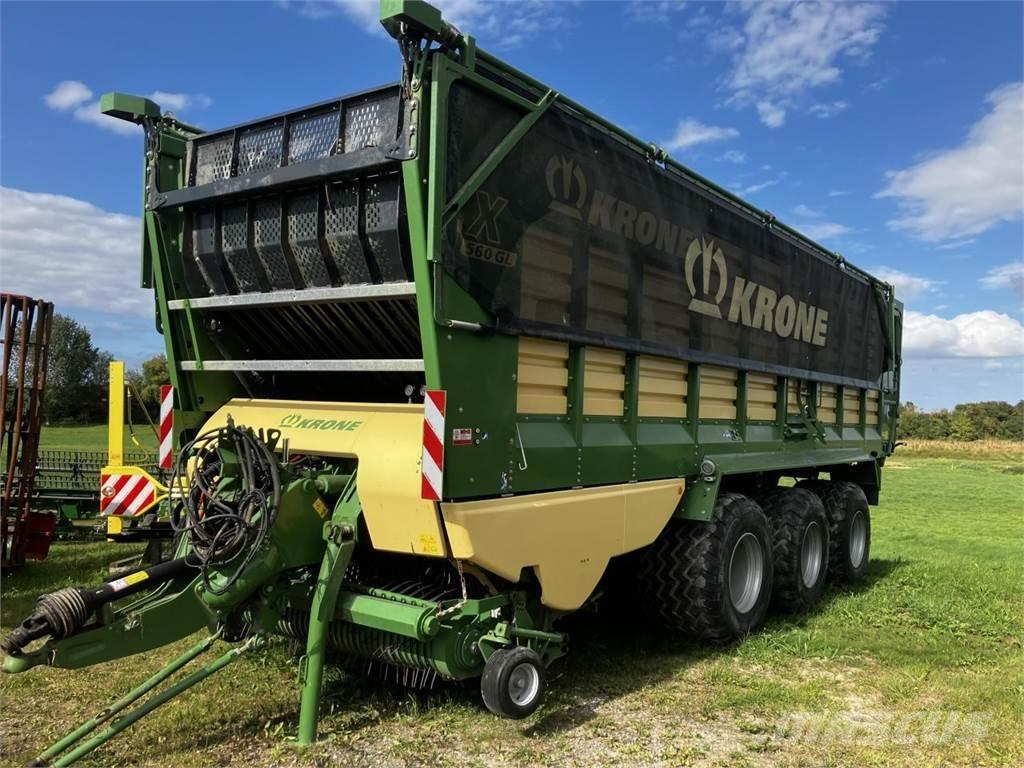 Krone ZX 560 GL セルフローディングトレーラー