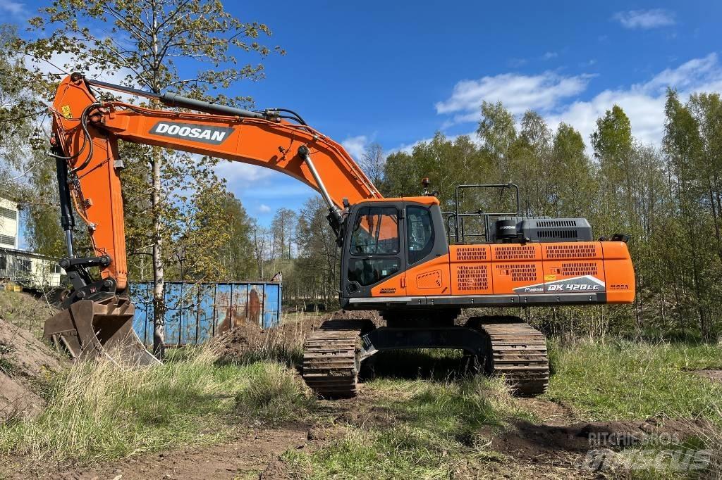 Doosan DX 420 LC 大型油圧ショベル12t以上（パワーショベル・ユンボ）