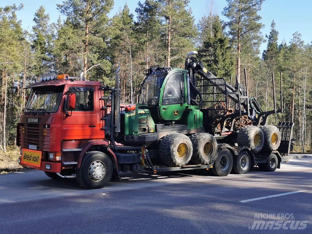 Scania 142/143 林業機械輸送トラック