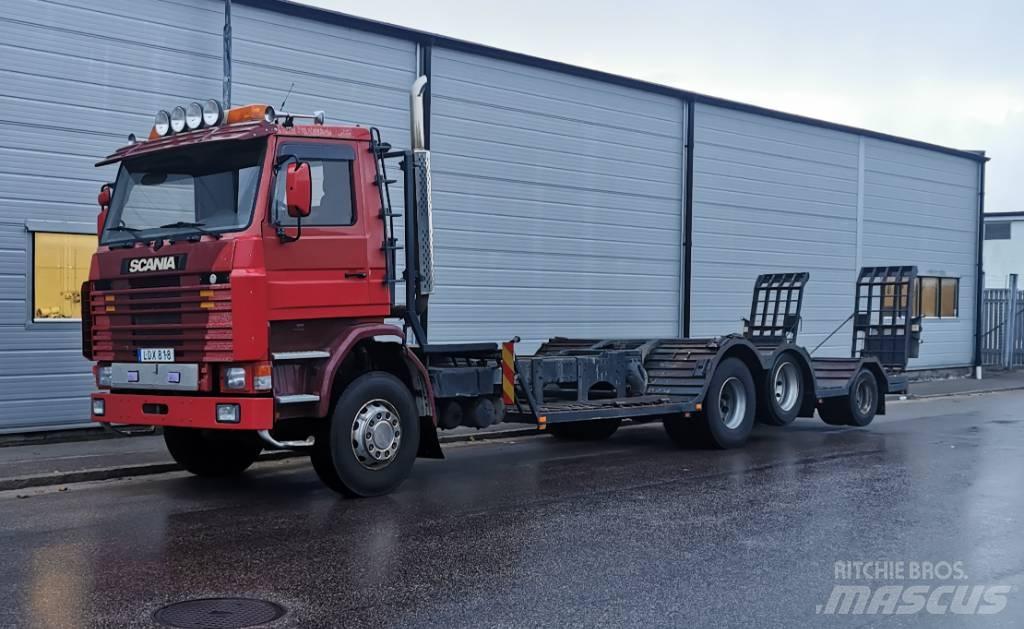 Scania 142/143 林業機械輸送トラック