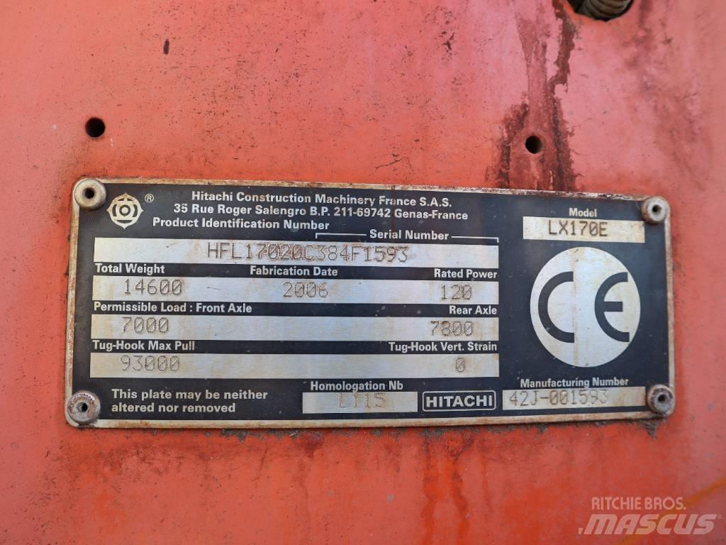 Hitachi LX 170 E ホイールローダー・タイヤショベル