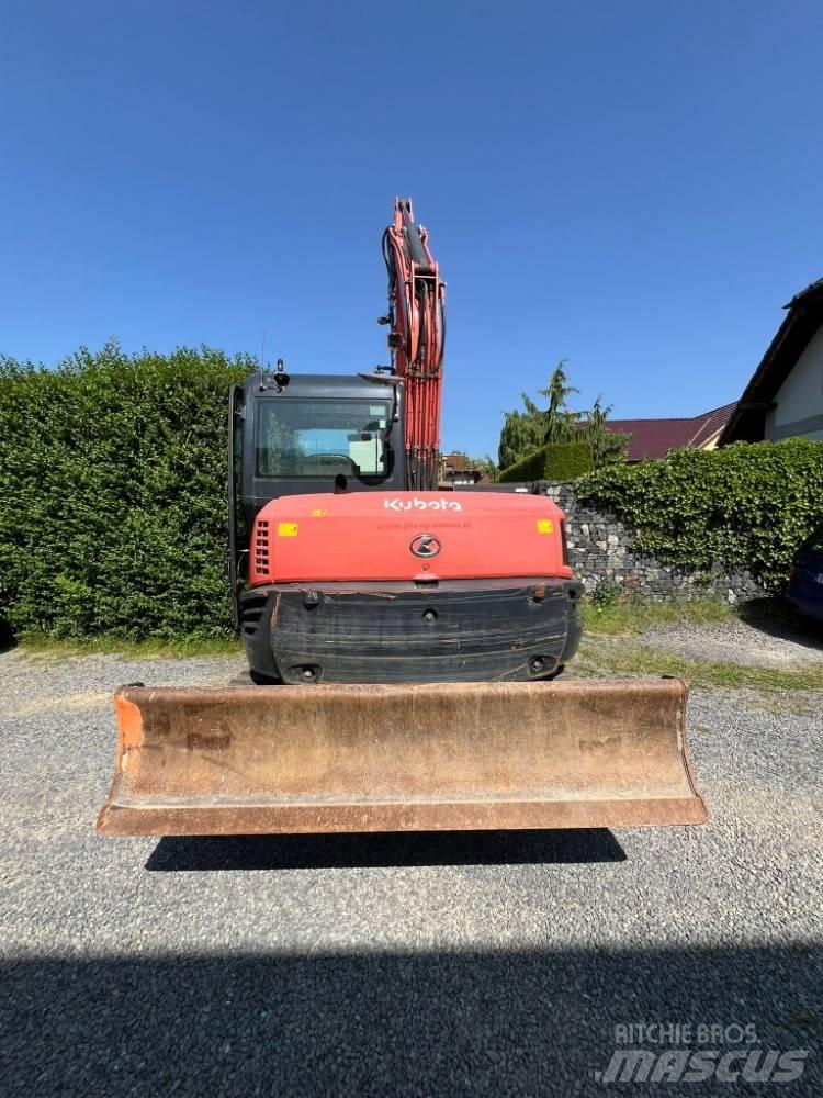 Kubota KX 080-4 中型油圧ショベル 7ｔ-12ｔ（ユンボ・パワーショベル・バックホー）