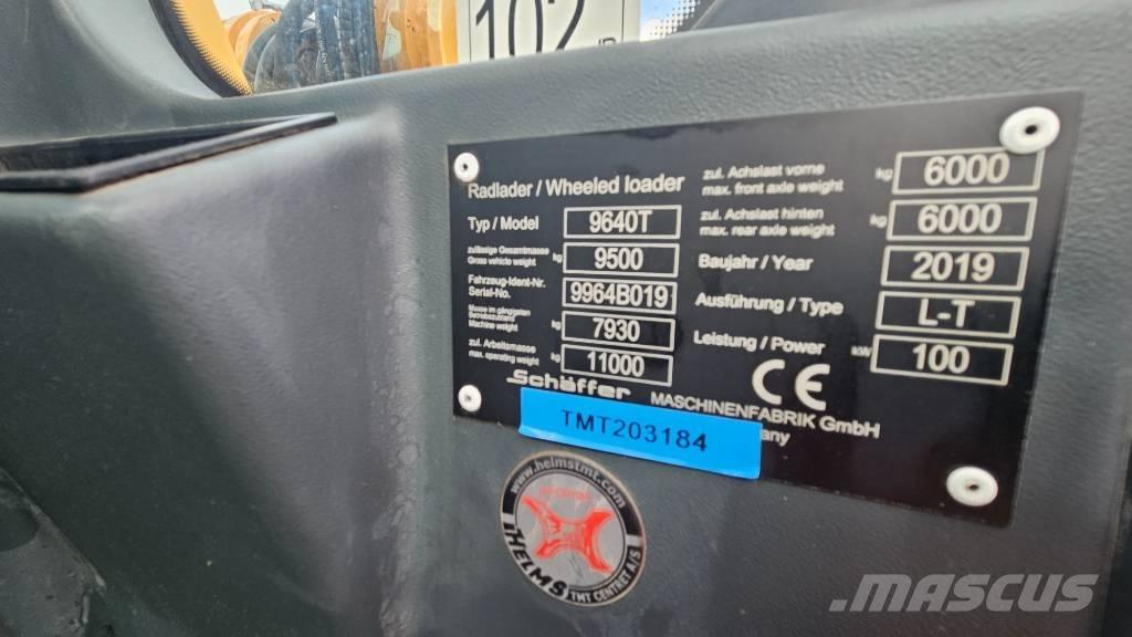 Schäffer 9640T 農業用テレハンドラー