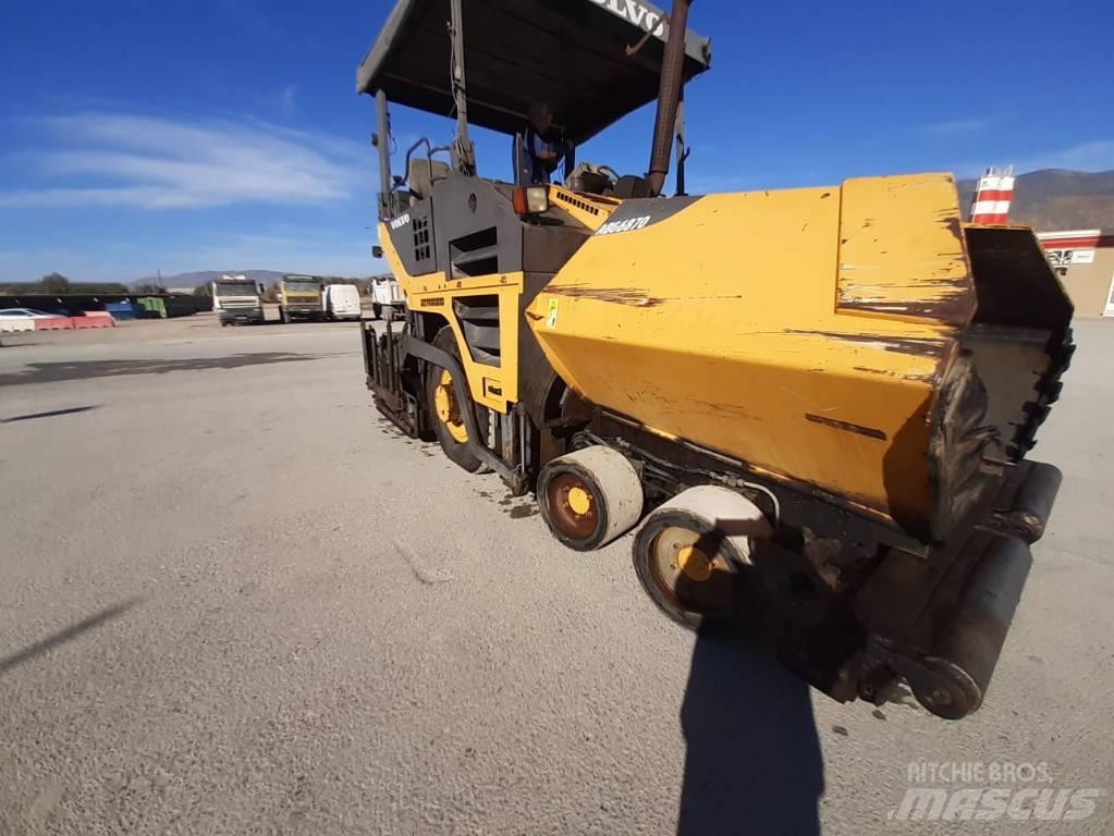 Volvo ABG 6870 アスファルトフィニッシャ