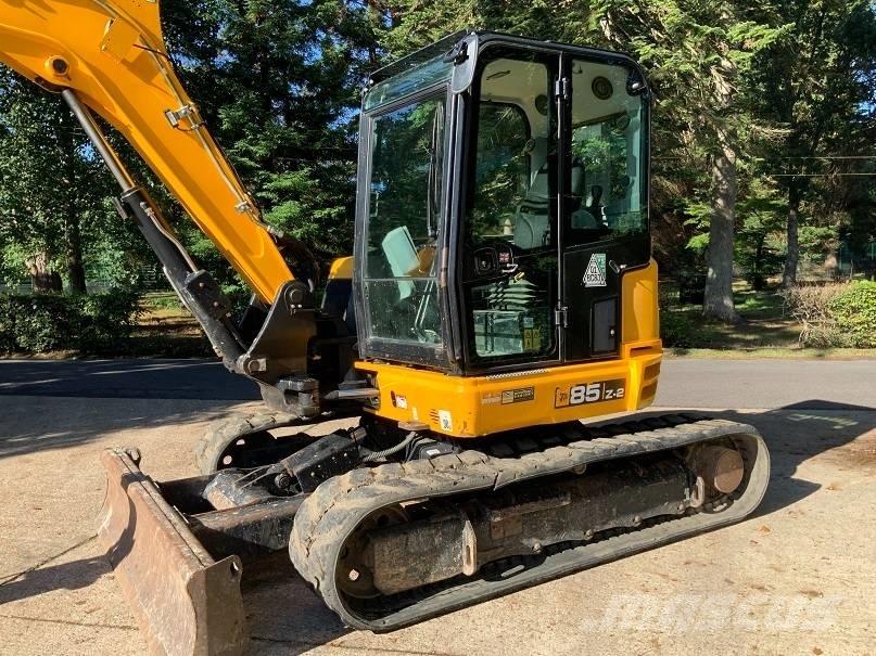 JCB 85 Z-2 中型油圧ショベル 7ｔ-12ｔ（ユンボ・パワーショベル・バックホー）