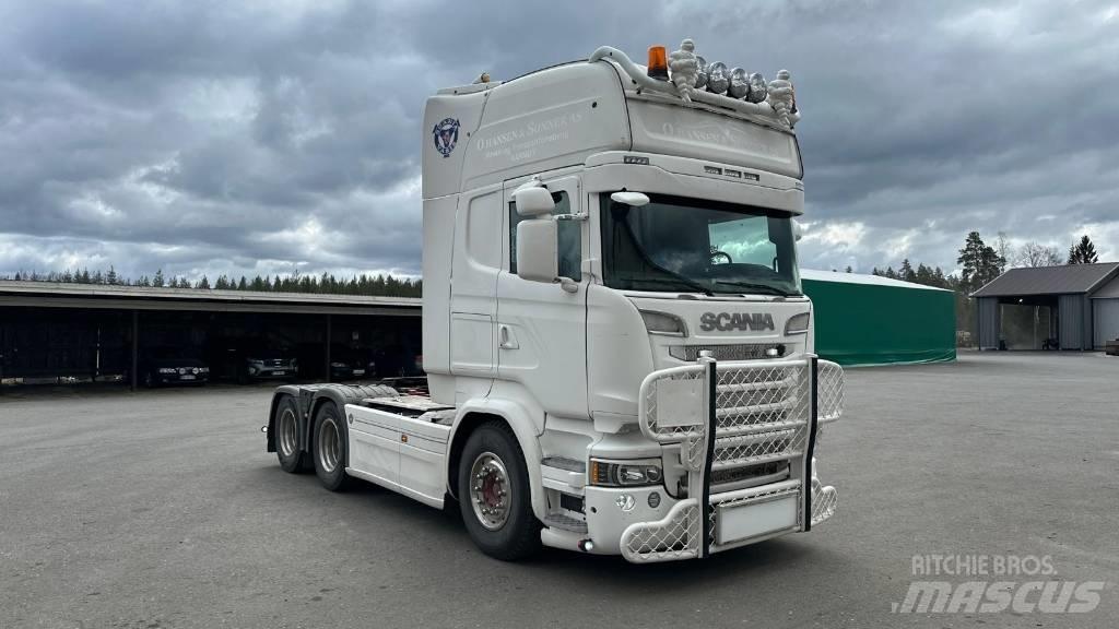 Scania R 580 中古トラクターヘッド | トレーラーヘッド