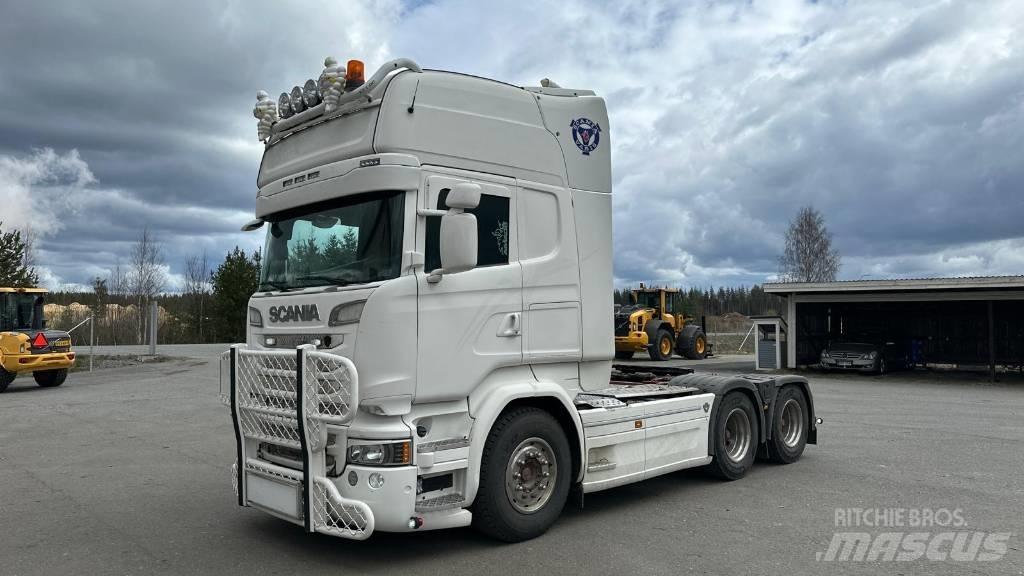 Scania R 580 中古トラクターヘッド | トレーラーヘッド