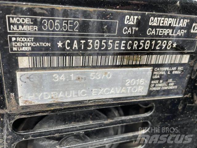 CAT 305,5 E2 ミニ油圧ショベル 7t以下（ミニユンボ・ミニディガー）