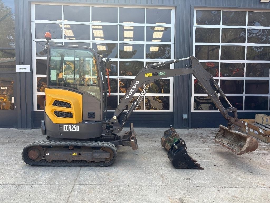 Volvo ECR 25 D ミニ油圧ショベル 7t以下（ミニユンボ・ミニディガー）