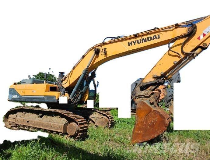 Hyundai Robex 520 LC 大型油圧ショベル12t以上（パワーショベル・ユンボ）