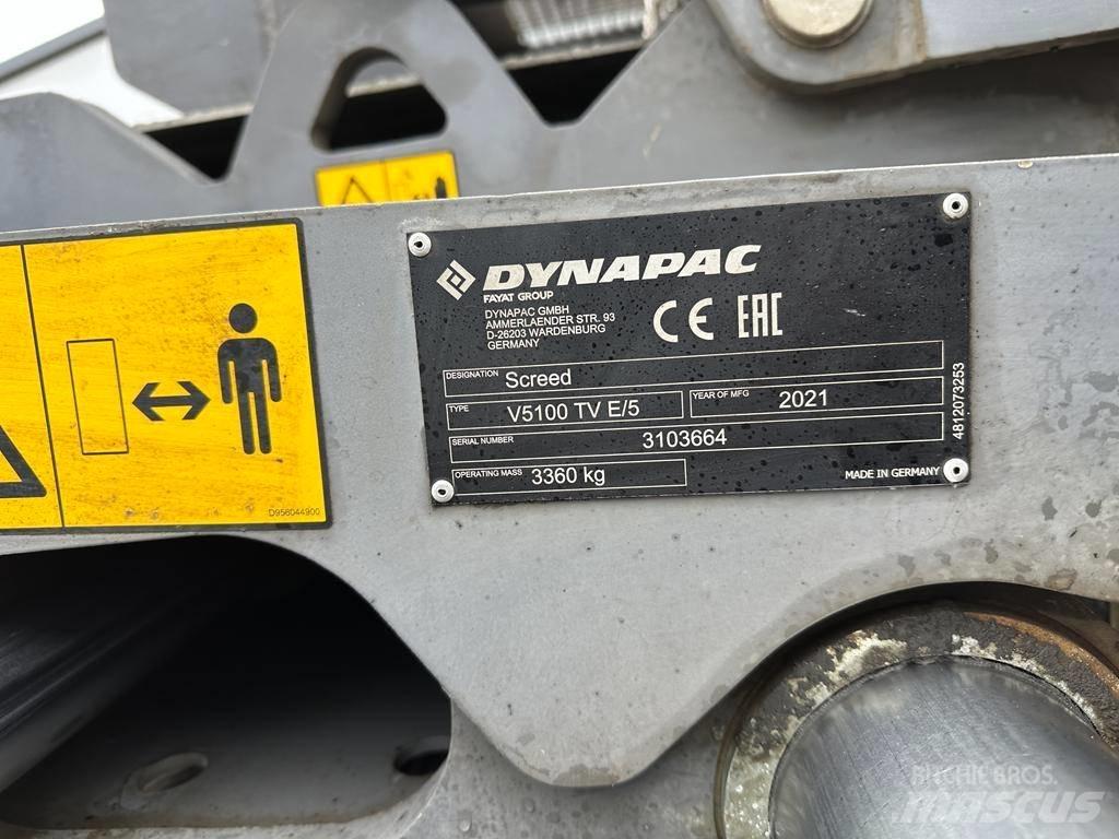 Dynapac SD 2500 CS アスファルトフィニッシャ