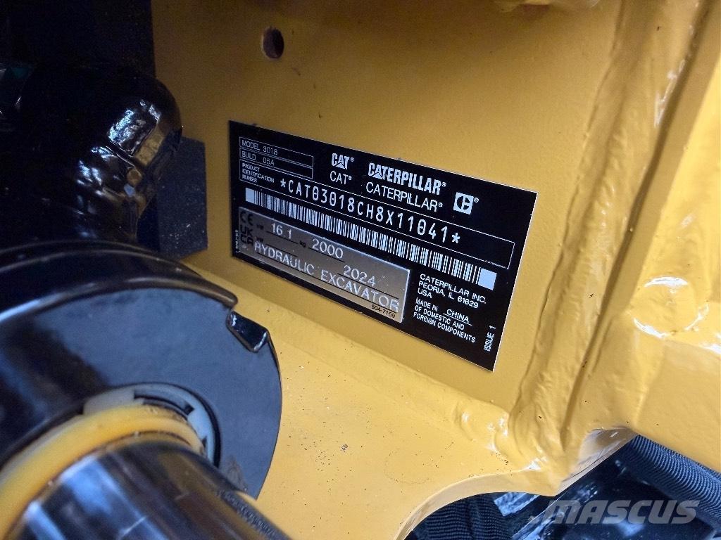 CAT 301.8 CR ミニ油圧ショベル 7t以下（ミニユンボ・ミニディガー）