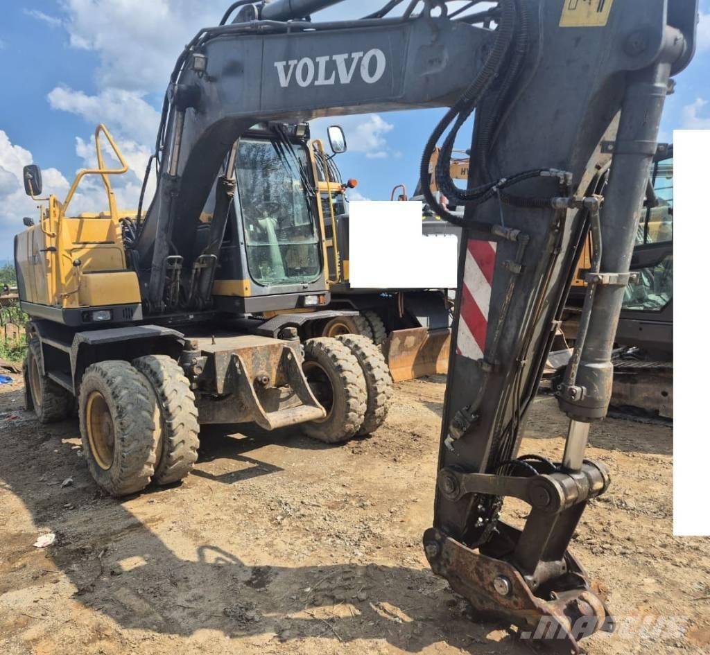 Volvo EW 145 ホイール式油圧ショベル（パワーショベル・ユンボ・バックホー）