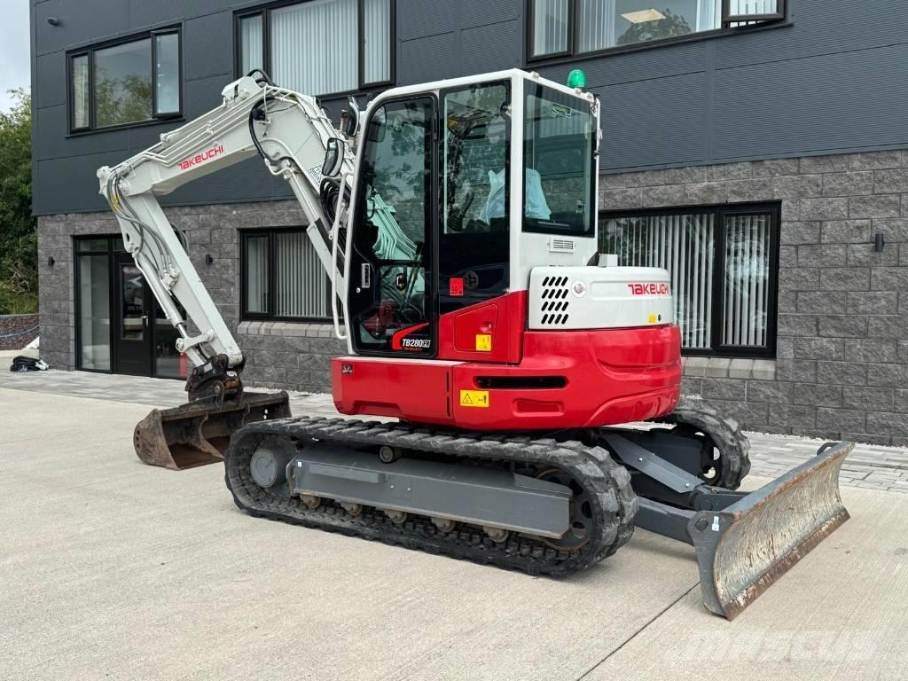Takeuchi TB 280 FR 中型油圧ショベル 7ｔ-12ｔ（ユンボ・パワーショベル・バックホー）