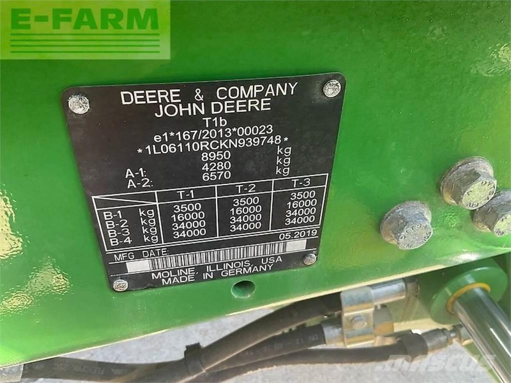 John Deere 6110r トラクター