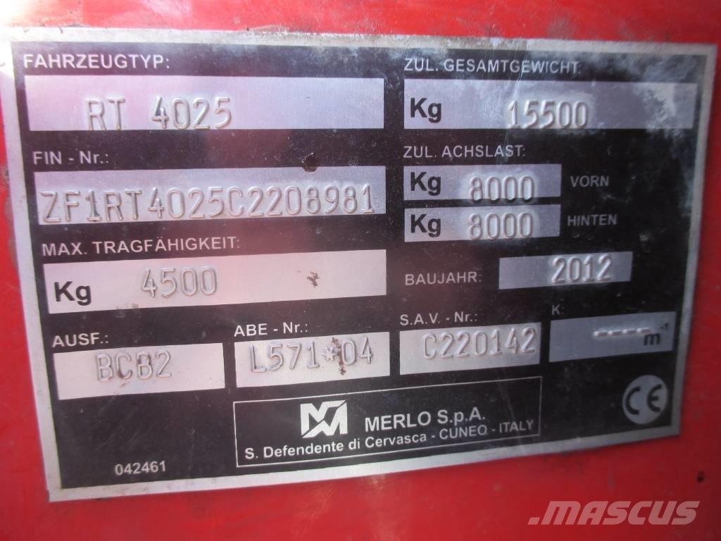 Merlo Roto 45.19 テレスコーピックハンドラー