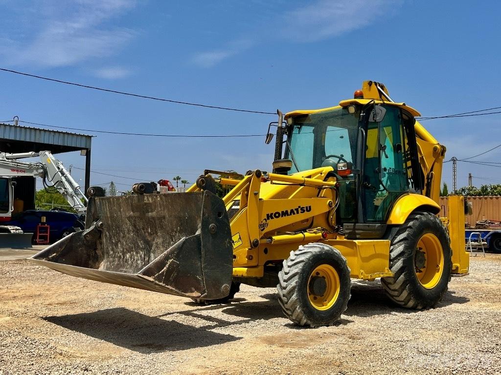 Komatsu WB 97 R バックホーローダー