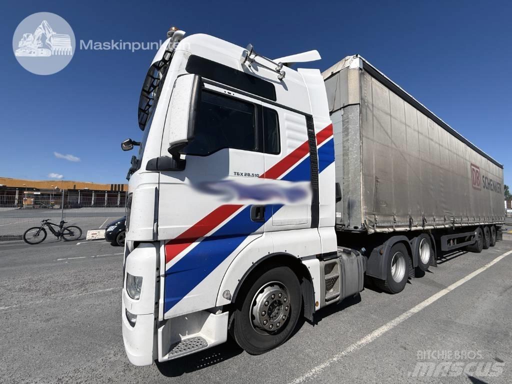MAN TGX 28.510 中古トラクターヘッド | トレーラーヘッド