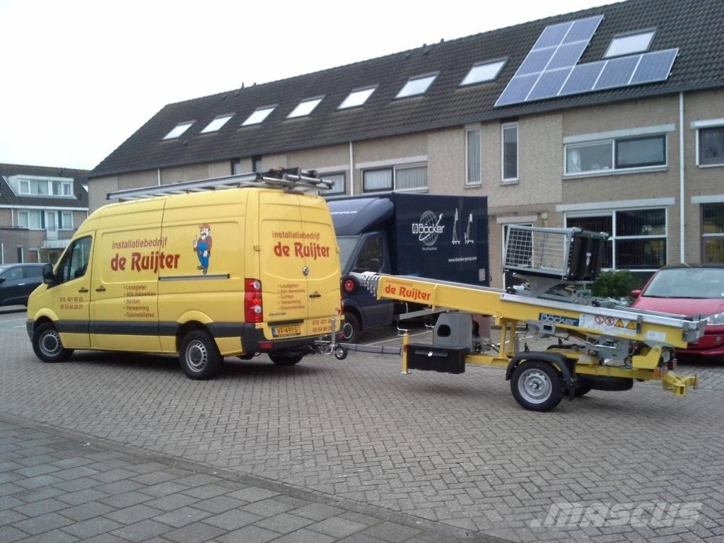 Böcker Junior 18-5 高所作業台付トレーラー