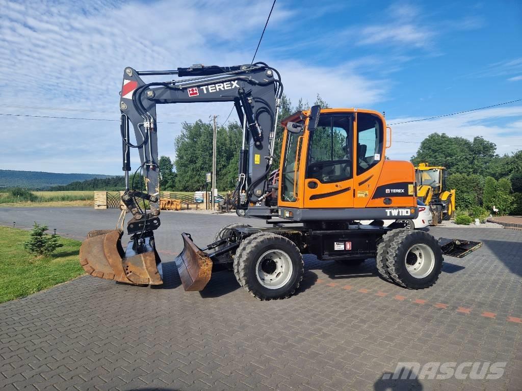 Terex TW 110 ホイール式油圧ショベル（パワーショベル・ユンボ・バックホー）
