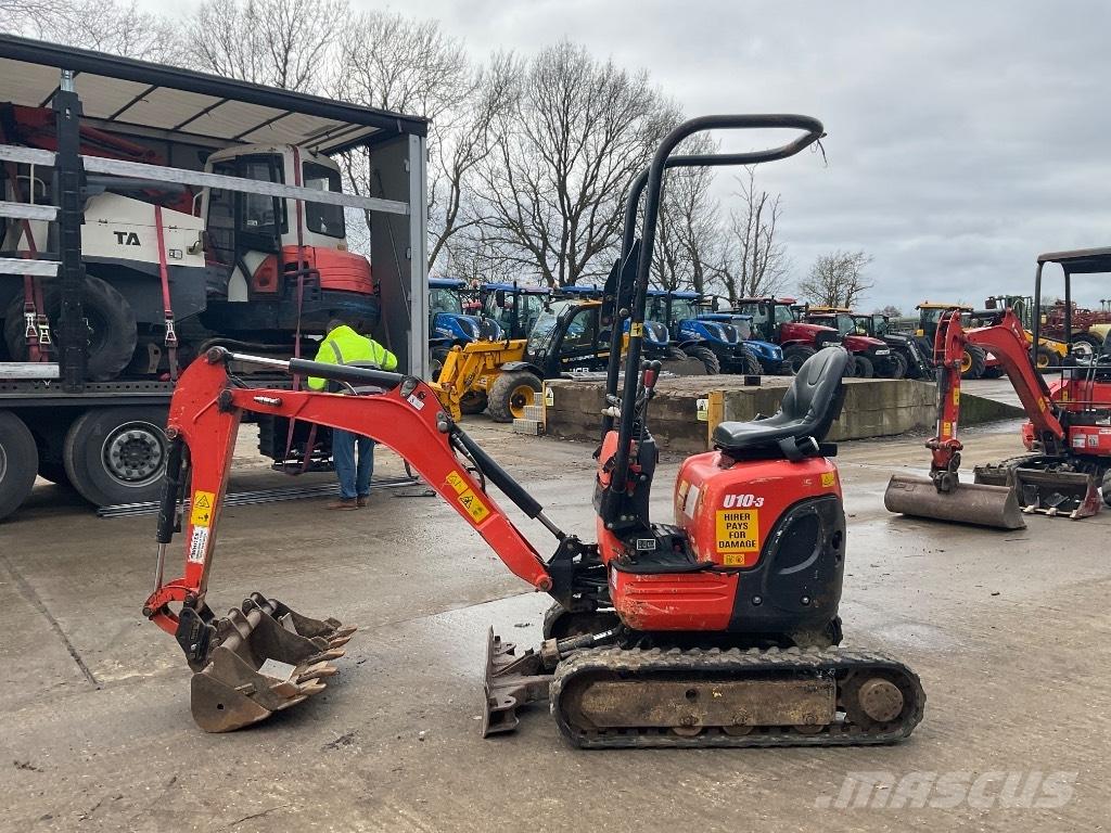 Kubota U 10-3 ミニ油圧ショベル 7t以下（ミニユンボ・ミニディガー）