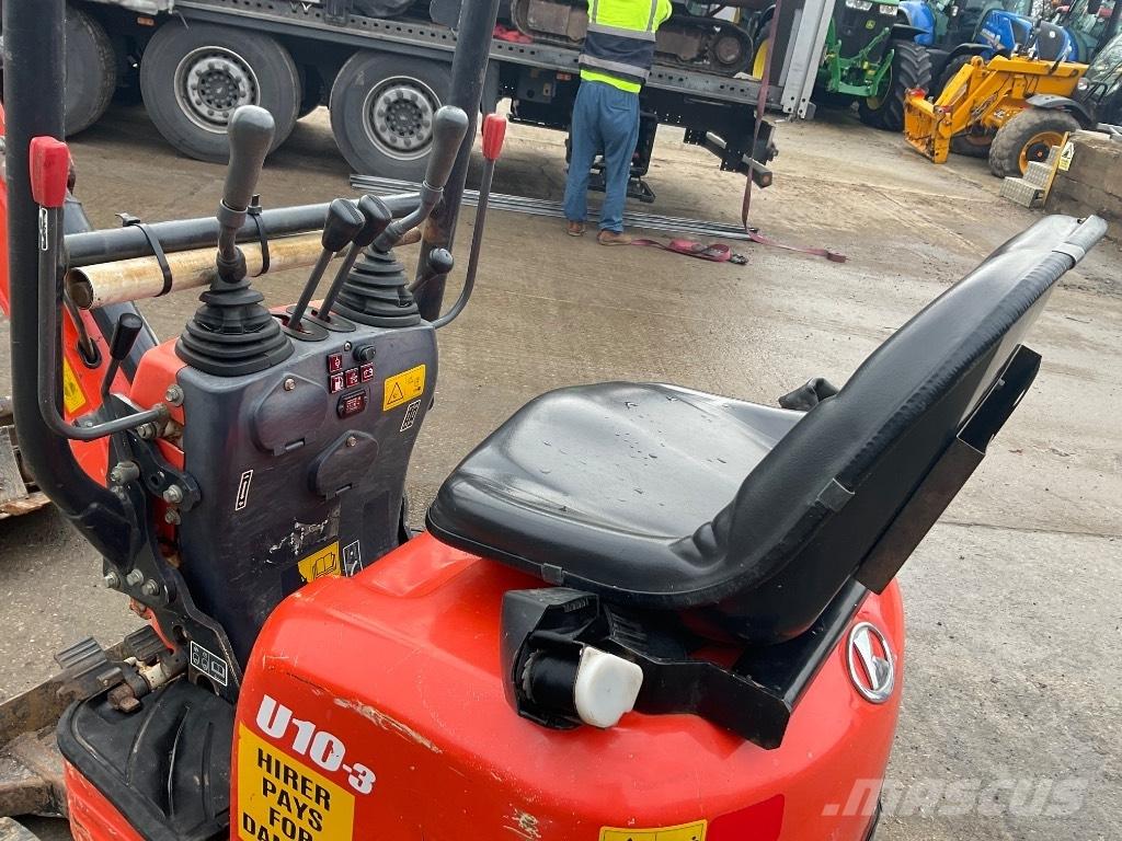 Kubota U 10-3 ミニ油圧ショベル 7t以下（ミニユンボ・ミニディガー）