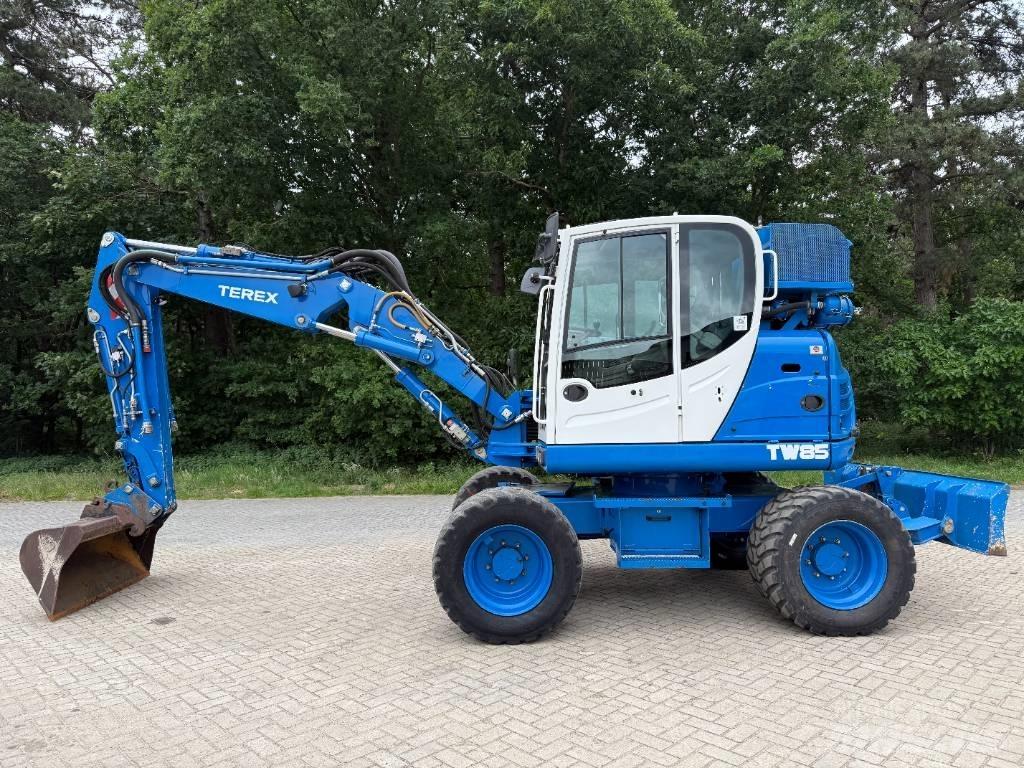 Terex TW 85 ホイール式油圧ショベル（パワーショベル・ユンボ・バックホー）
