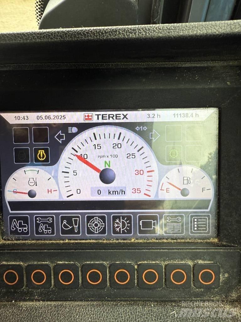 Terex TW 85 ホイール式油圧ショベル（パワーショベル・ユンボ・バックホー）