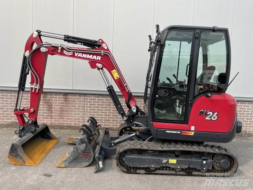 Yanmar SV26 ミニ油圧ショベル 7t以下（ミニユンボ・ミニディガー）