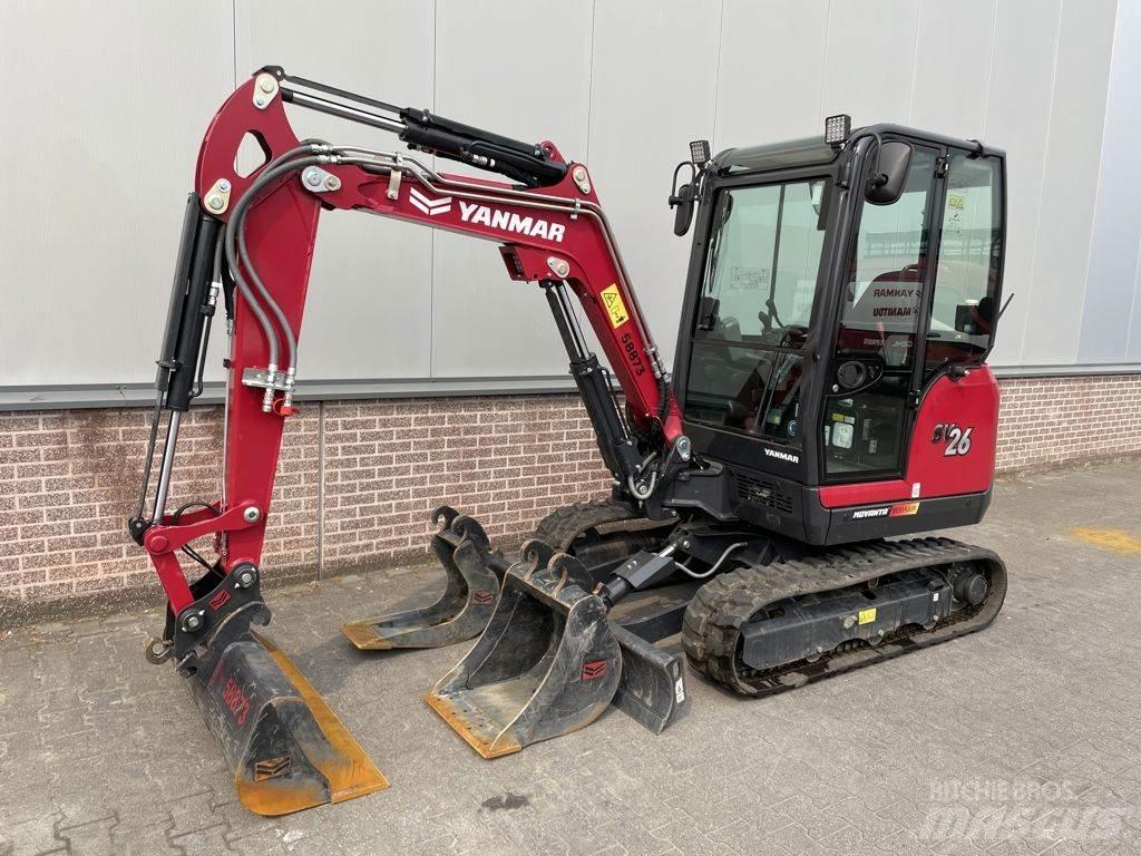 Yanmar SV26 ミニ油圧ショベル 7t以下（ミニユンボ・ミニディガー）
