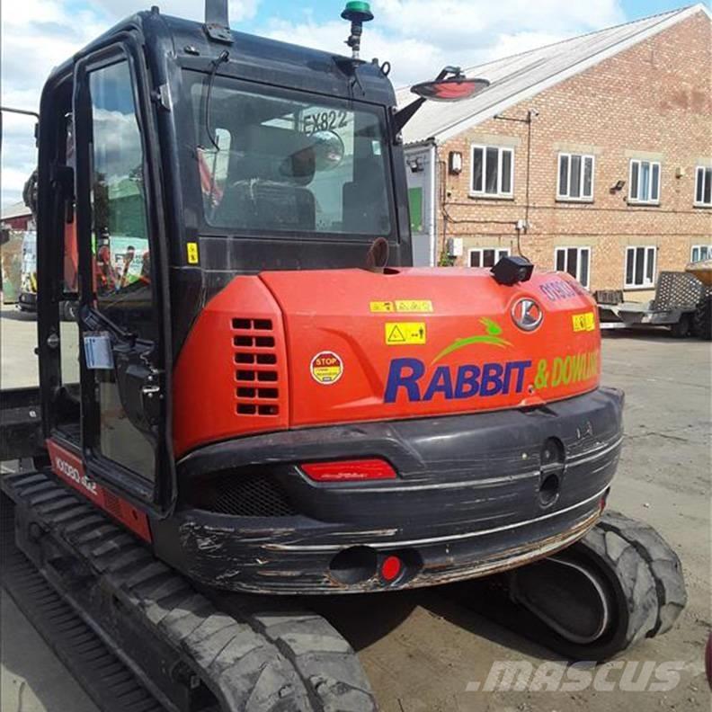 Kubota KX080-4a2 中型油圧ショベル 7ｔ-12ｔ（ユンボ・パワーショベル・バックホー）