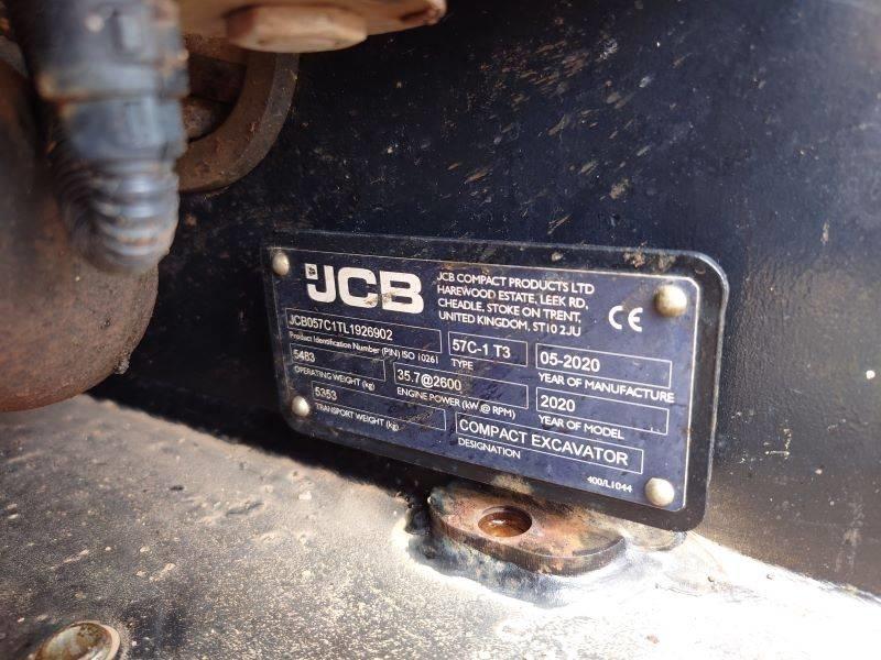 JCB 57 C-1 ミニ油圧ショベル 7t以下（ミニユンボ・ミニディガー）