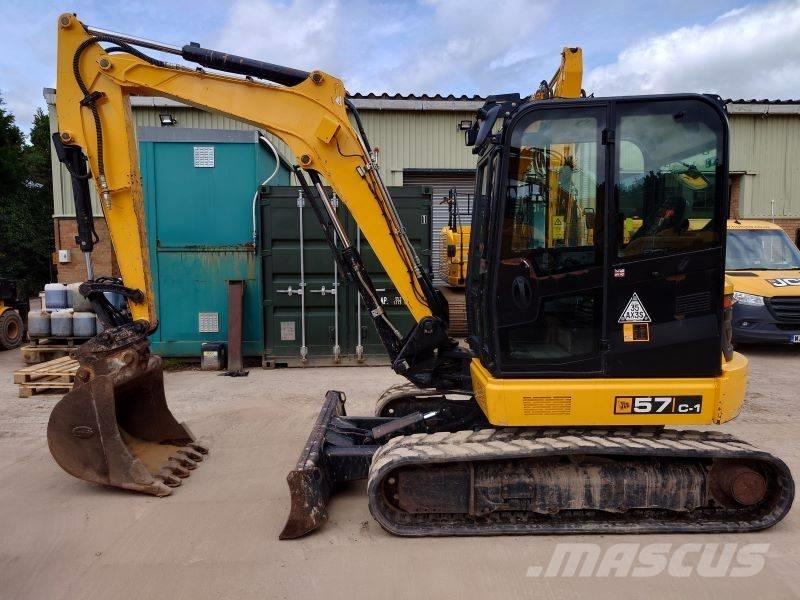 JCB 57 C-1 ミニ油圧ショベル 7t以下（ミニユンボ・ミニディガー）
