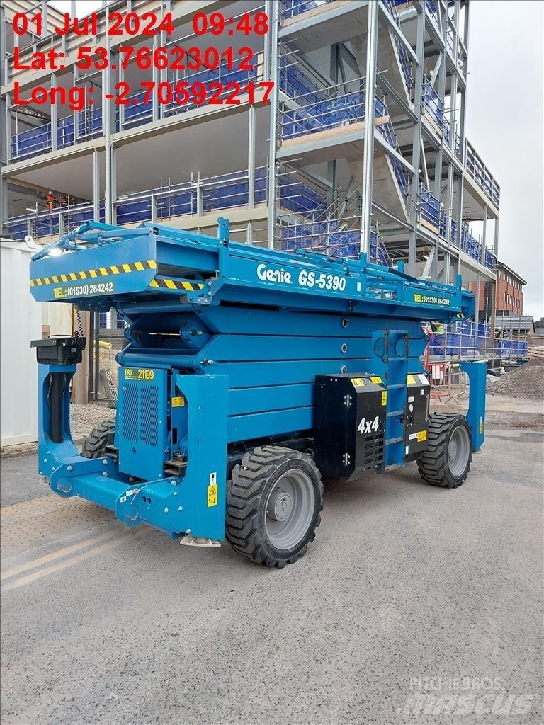 Genie GS 5390 RT シザースリフト
