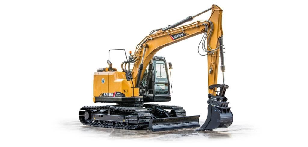 Sany SY155U (16 tonni) 大型油圧ショベル12t以上（パワーショベル・ユンボ）