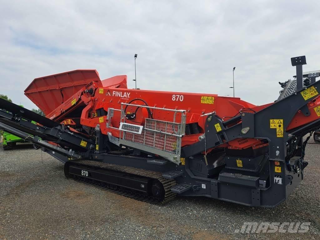 Terex Finlay 870 自走式スクリーン