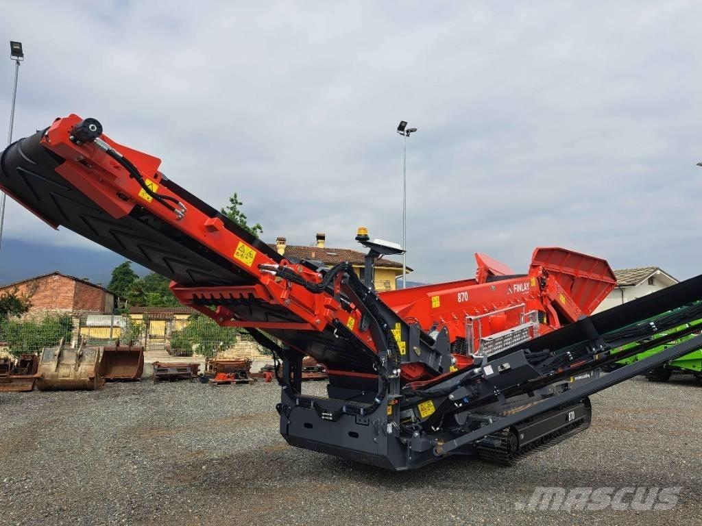 Terex Finlay 870 自走式スクリーン
