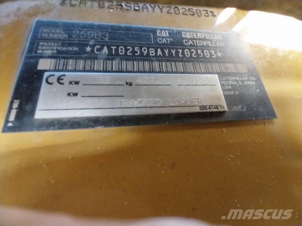 CAT 259 B 3 スキッドステアローダー