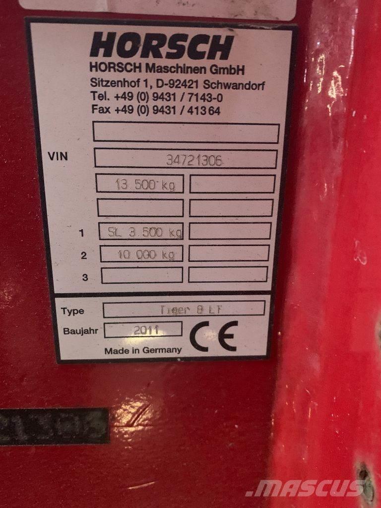 Horsch Tiger 8 LT カルチベーター