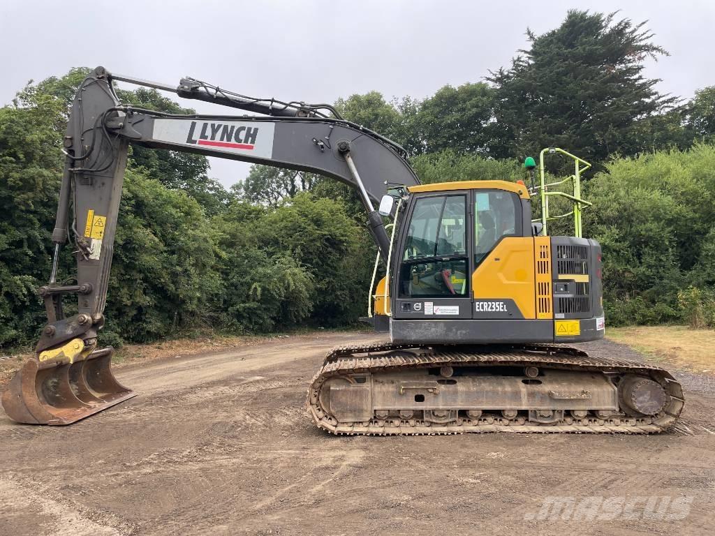 Volvo ECR 235 大型油圧ショベル12t以上（パワーショベル・ユンボ）